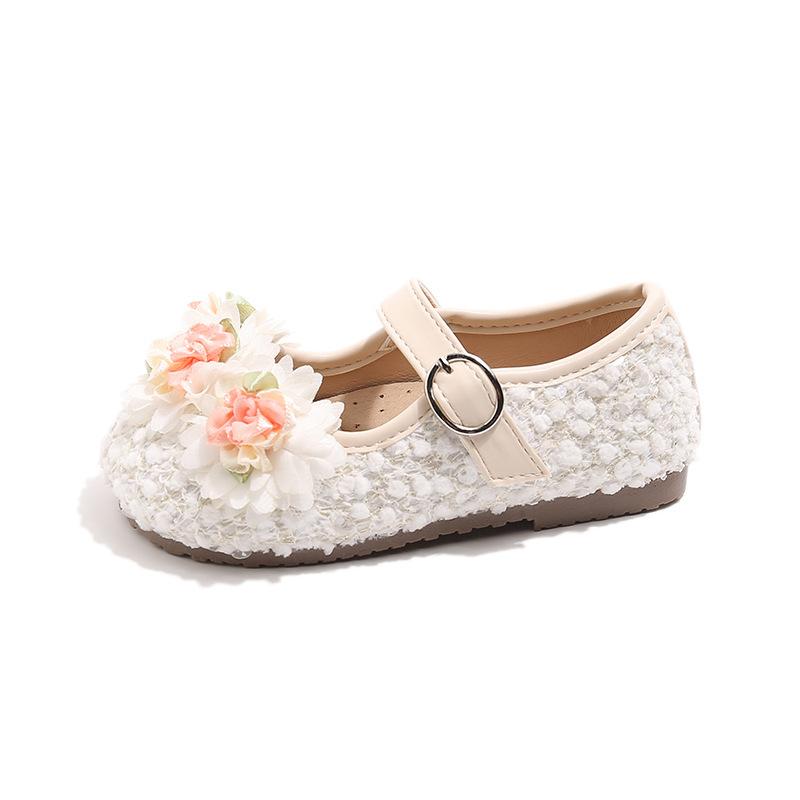 Flower Embroidery Girls Princess Shoes Korean Soft Sole Casual Loafers Spring Autumn size 25 бежевий
Flower Embroidery Girls Princess Shoes Korean Soft Sole Casual Loafers Spring Autumn size 25 бежевий