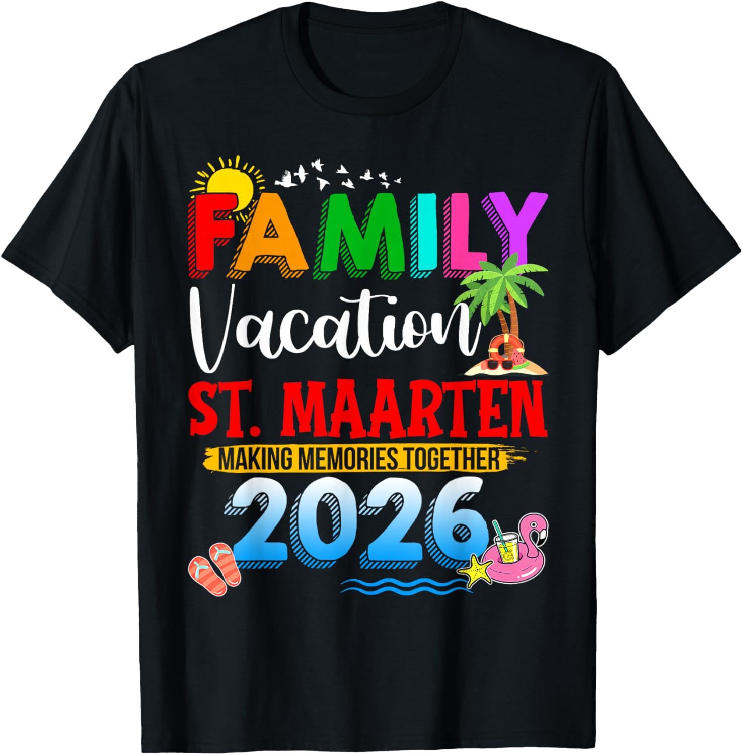 Family Vacation St. Maarten 2026 Matching Group Summer Trip T-Shirt S разноцветный
Family Vacation St. Maarten 2026 Matching Group Summer Trip T-Shirt S разноцветный