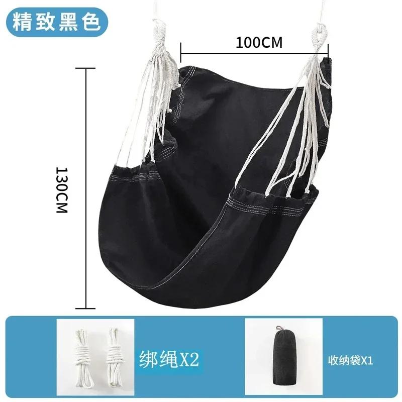 New Comfortable Canvas Hammock Chair Durable Indoor/outdoor Swing Seat for Garden, Patio, Camping, Home Leisure Colorful Stripes чорний
New Comfortable Canvas Hammock Chair Durable Indoor/outdoor Swing Seat for Garden, Patio, Camping, Home Leisure Colorful Stripes чорний