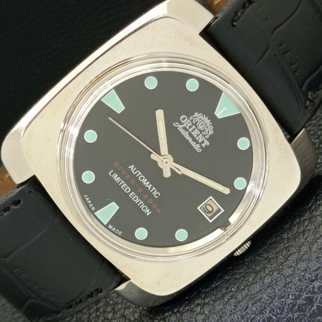 USED VINTAGE ORIENT AUTOMATIC 46941 JAPAN MENS BLACK COLOR DIAL WATCH a436560-2 R123a-a436560
USED VINTAGE ORIENT AUTOMATIC 46941 JAPAN MENS BLACK COLOR DIAL WATCH a436560-2 R123a-a436560