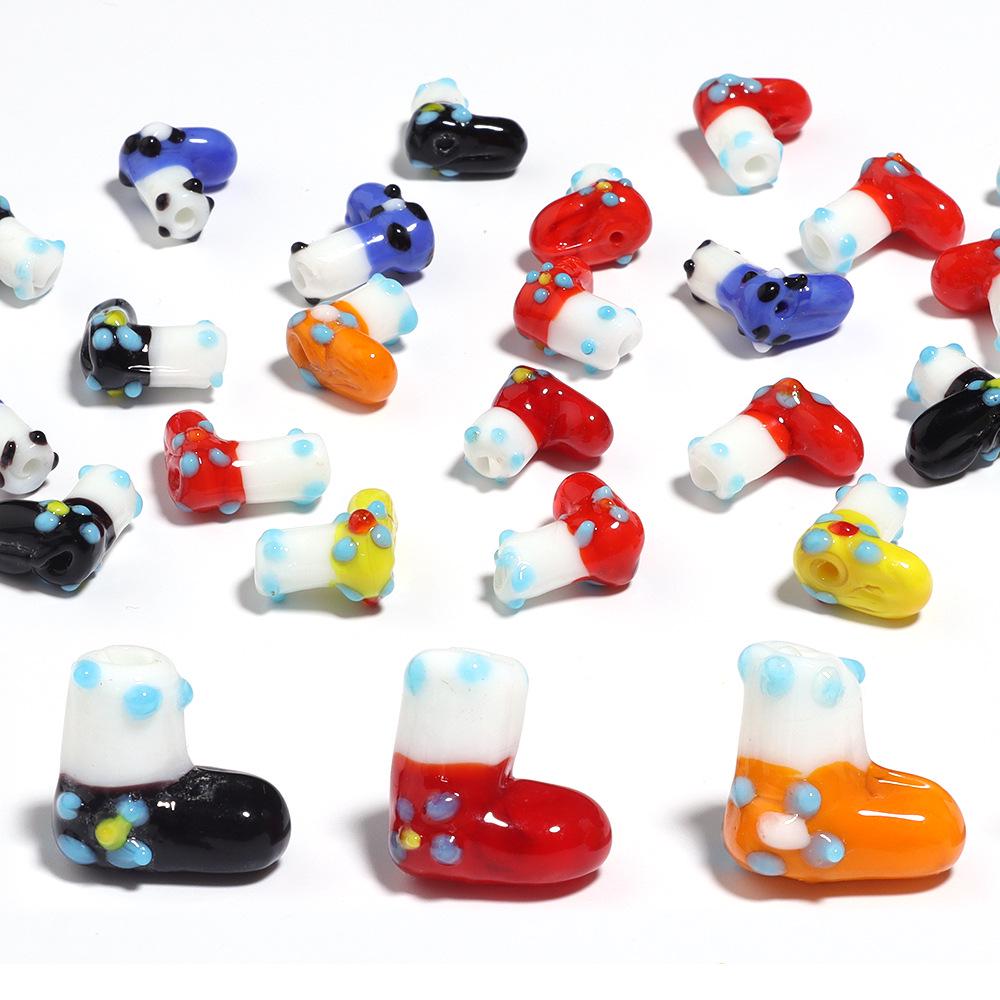 2-Pack Christmas Murano Beads for Handmade Necklace/Bracelet – Multicolored Stocking-Shaped DIY Loose Beads оранжевый
2-Pack Christmas Murano Beads for Handmade Necklace/Bracelet – Multicolored Stocking-Shaped DIY Loose Beads оранжевый