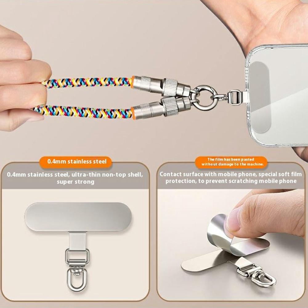 90cm 2-in-1 PD 66W Type-C Charging Cable Cell Phone Neck Lanyard Data Cable with Zinc Alloy Buckle,Tether Tab Sapphire
90cm 2-in-1 PD 66W Type-C Charging Cable Cell Phone Neck Lanyard Data Cable with Zinc Alloy Buckle,Tether Tab Sapphire