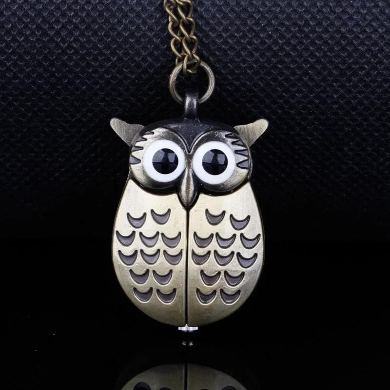 10pcs/lot Wholesale Cute Owl Quartz Pocket Watch Arabic Digital Dial Clothing Accessories Pendant Men Women Necklace Chain Gift
10pcs/lot Wholesale Cute Owl Quartz Pocket Watch Arabic Digital Dial Clothing Accessories Pendant Men Women Necklace Chain Gift