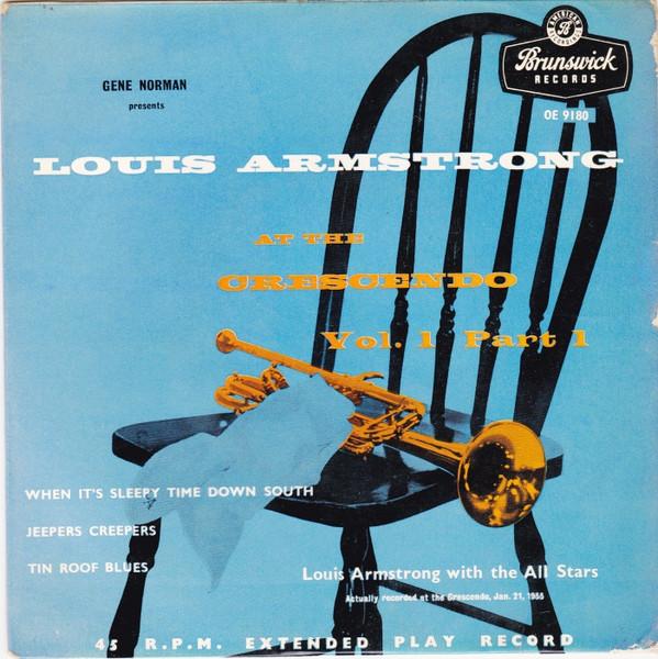 7inch Record LOUIS ARMSTRONG HIS ALLSTARS Gene Norman Presents Louis Armstron OE9180 Brunswick 1957 UK Jazz Used
7inch Record LOUIS ARMSTRONG HIS ALLSTARS Gene Norman Presents Louis Armstron OE9180 Brunswick 1957 UK Jazz Used