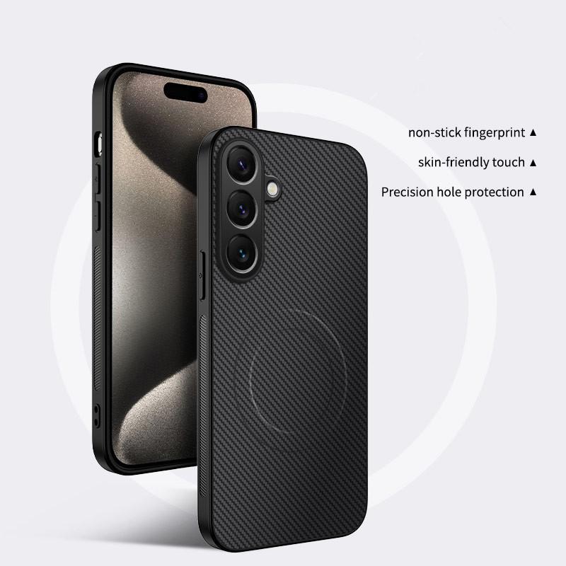 Magnetic Carbon Fiber Phone Case for Samsung A05 A05S A06 A14 A15 A16 A17 A24 A25 A26 A34 A35 A36 A52 A53 A54 A55 A56 A37 A57 Galaxy A53 5G чорний
Magnetic Carbon Fiber Phone Case for Samsung A05 A05S A06 A14 A15 A16 A17 A24 A25 A26 A34 A35 A36 A52 A53 A54 A55 A56 A37 A57 Galaxy A53 5G чорний