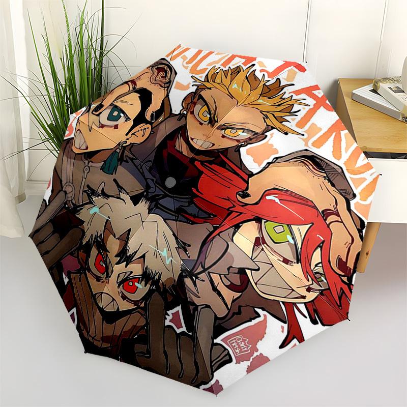 1pc Jujutsu Kaisen Characters Outdoor Umbrella - Automatic Opening/Closing, Portable 3-Fold Design, 8-Bone Iron Frame - Perfect Gift for Fans, Tr
1pc Jujutsu Kaisen Characters Outdoor Umbrella - Automatic Opening/Closing, Portable 3-Fold Design, 8-Bone Iron Frame - Perfect Gift for Fans, Tr