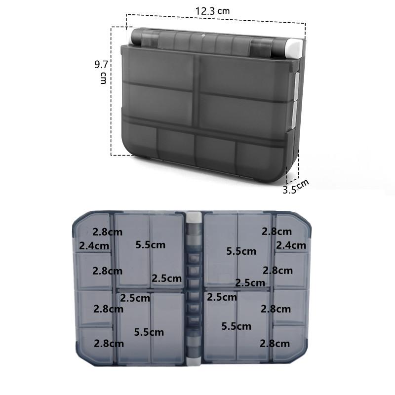 Luya Fishing GearBox Fishing Accessories BoxDouble sided Fishing Parts Storage Bait Box Fish Hook Carp Accessories StorageBox
Luya Fishing GearBox Fishing Accessories BoxDouble sided Fishing Parts Storage Bait Box Fish Hook Carp Accessories StorageBox
