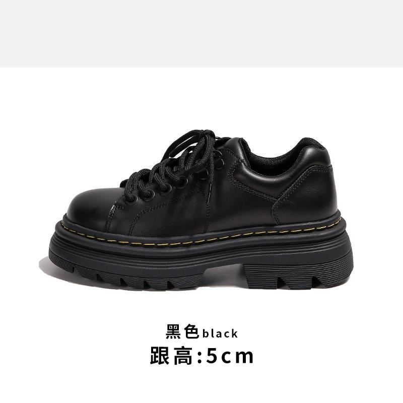 Soft leather version~ platform Martin shoes women s autumn 2025 new small leather shoes heightened derby shoes British style single shoes 35
Soft leather version~ platform Martin shoes women s autumn 2025 new small leather shoes heightened derby shoes British style single shoes 35
