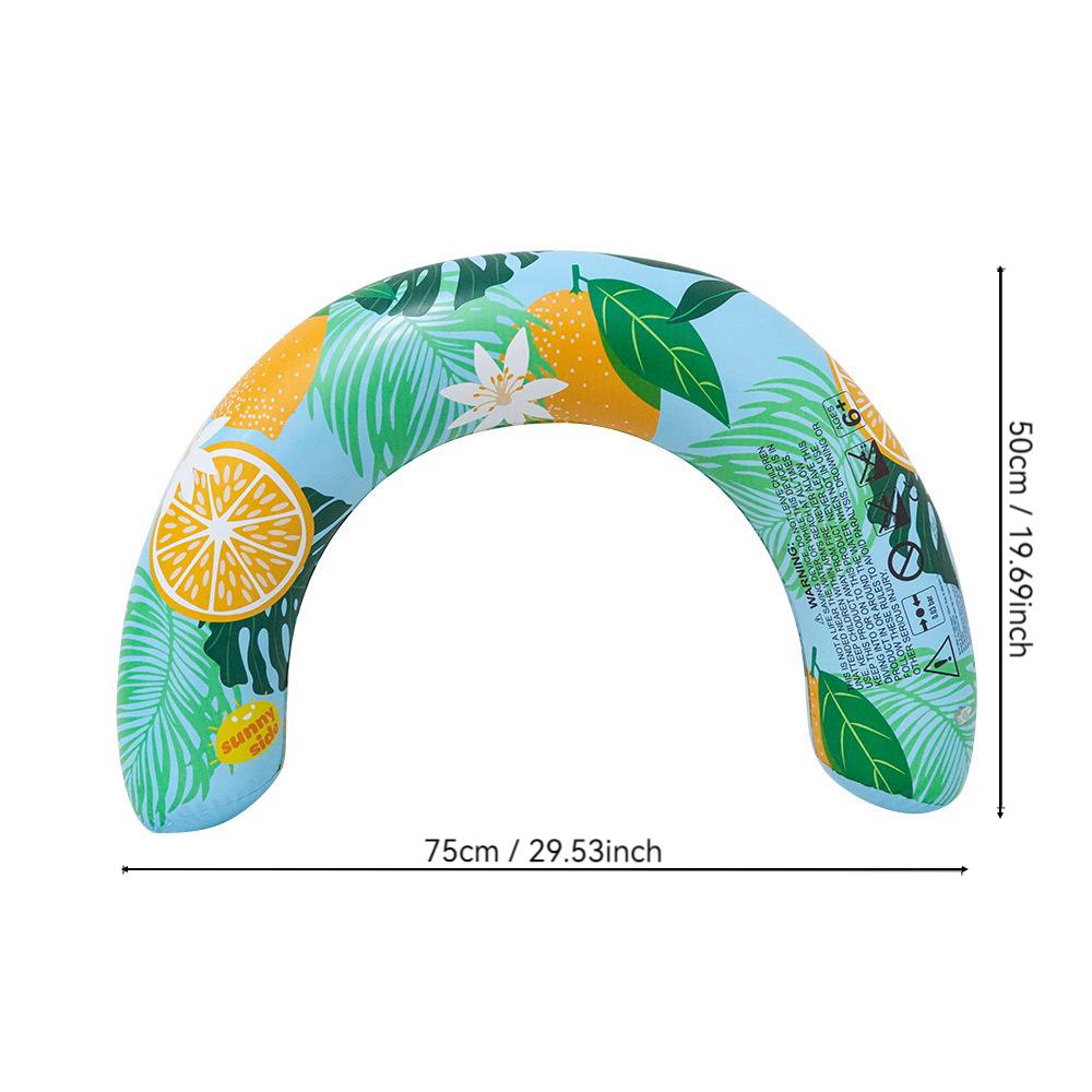 Inflatable Lemon & Tropical Leaf Print Pool Float, Adult Size Swimming Ring for Summer Beach Pool Party Water Fun
Inflatable Lemon & Tropical Leaf Print Pool Float, Adult Size Swimming Ring for Summer Beach Pool Party Water Fun