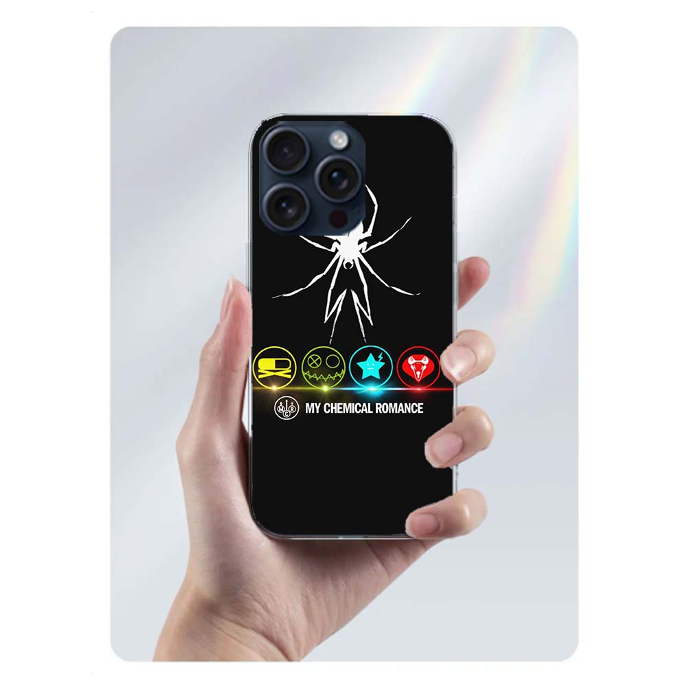 My Chemical Romance MCR Clear Phone Case For Iphone 17 Air 16 Pro Max 15 Pro 14 Plus 17E 16E 11 13 12 Mini Cover Cases Fundas Ce iPhone 12 (12 Pro)
My Chemical Romance MCR Clear Phone Case For Iphone 17 Air 16 Pro Max 15 Pro 14 Plus 17E 16E 11 13 12 Mini Cover Cases Fundas Ce iPhone 12 (12 Pro)