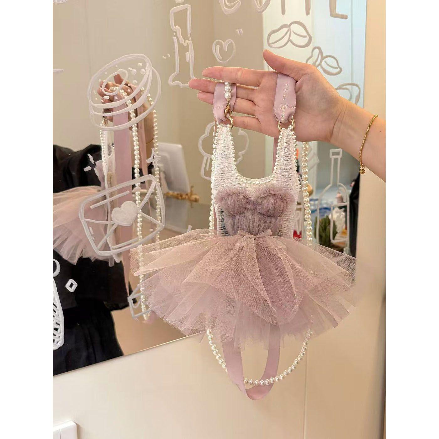 Sweet Ballet Style Bag Women Patchwork French Style Lace Gauze Crossbody Bag Ladies Mini White Shoulder Bag Lady Elegant Kawaii 9x16cm рожевий
Sweet Ballet Style Bag Women Patchwork French Style Lace Gauze Crossbody Bag Ladies Mini White Shoulder Bag Lady Elegant Kawaii 9x16cm рожевий
