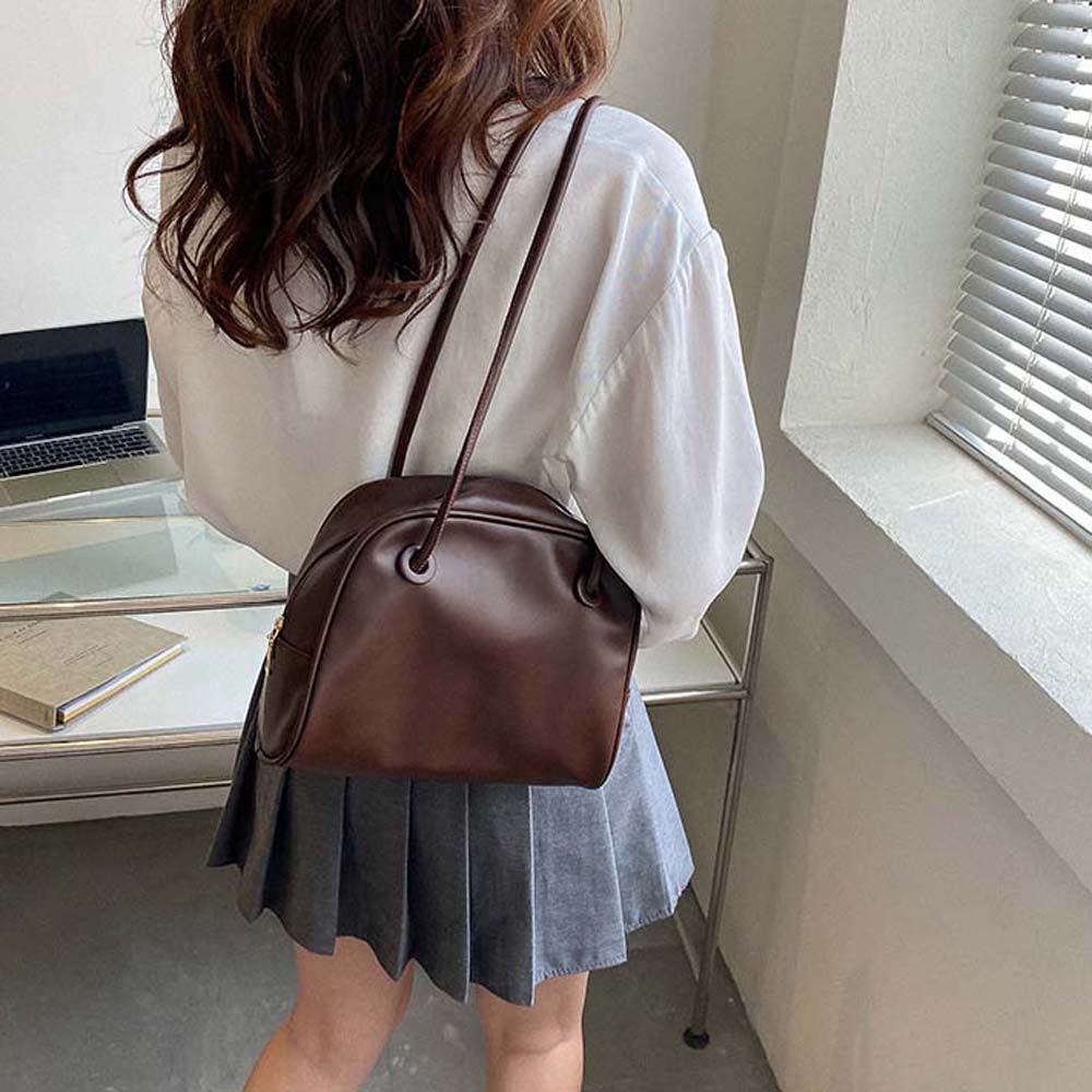 Anti-splash Water Soft PU Tote Bag Elegant Solid Color Shoulder Bag Square Underarm Bag School чорний
Anti-splash Water Soft PU Tote Bag Elegant Solid Color Shoulder Bag Square Underarm Bag School чорний