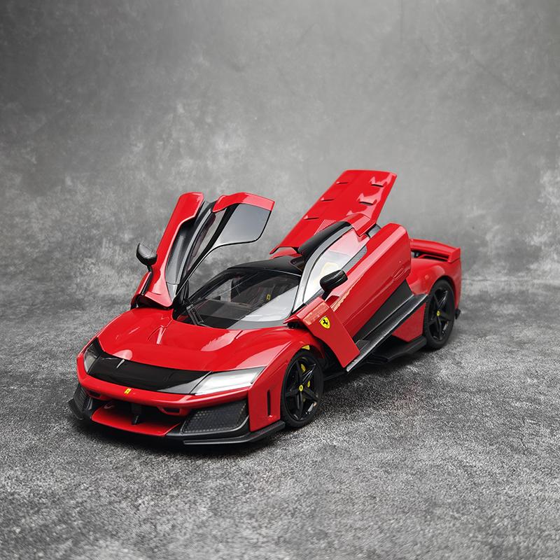 Burago diecast model 1/18 FRI F80 model static display holiday gift collection
Burago diecast model 1/18 FRI F80 model static display holiday gift collection