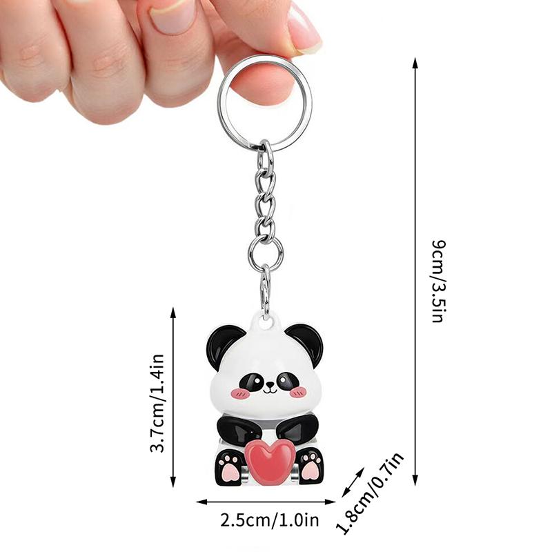 1pcs Cute 3D Panda Keychain With Foldable Nail Clippers - Stainless Steel Fingernail/Toenail Trimmer Portable Manicure Tool
1pcs Cute 3D Panda Keychain With Foldable Nail Clippers - Stainless Steel Fingernail/Toenail Trimmer Portable Manicure Tool