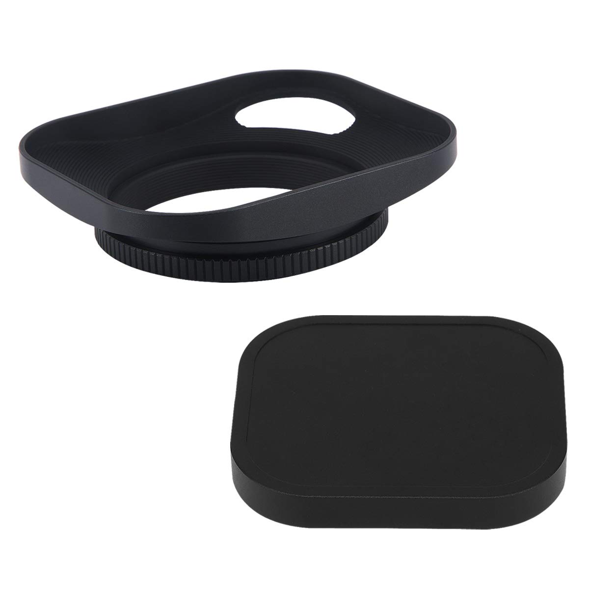 Haoge 46mm Square Metal Lens Hood Shade Hollow Out Design with Cap for Leica Rangefinder Camera 46mm E46 Filter Thread Lens Black LH-B46P Screw-in
Haoge 46mm Square Metal Lens Hood Shade Hollow Out Design with Cap for Leica Rangefinder Camera 46mm E46 Filter Thread Lens Black LH-B46P Screw-in