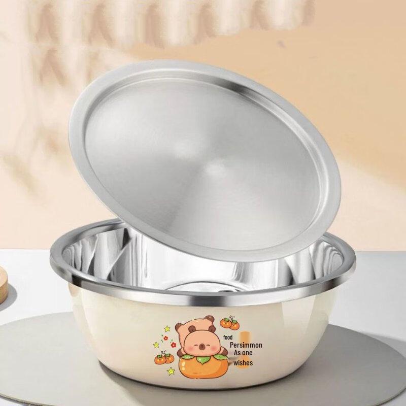 ZISIZ 30 см Многоцелевая миска из нержавеющей стали 316 с 2 крышками
ZISIZ 30 см Многоцелевая миска из нержавеющей стали 316 с 2 крышками