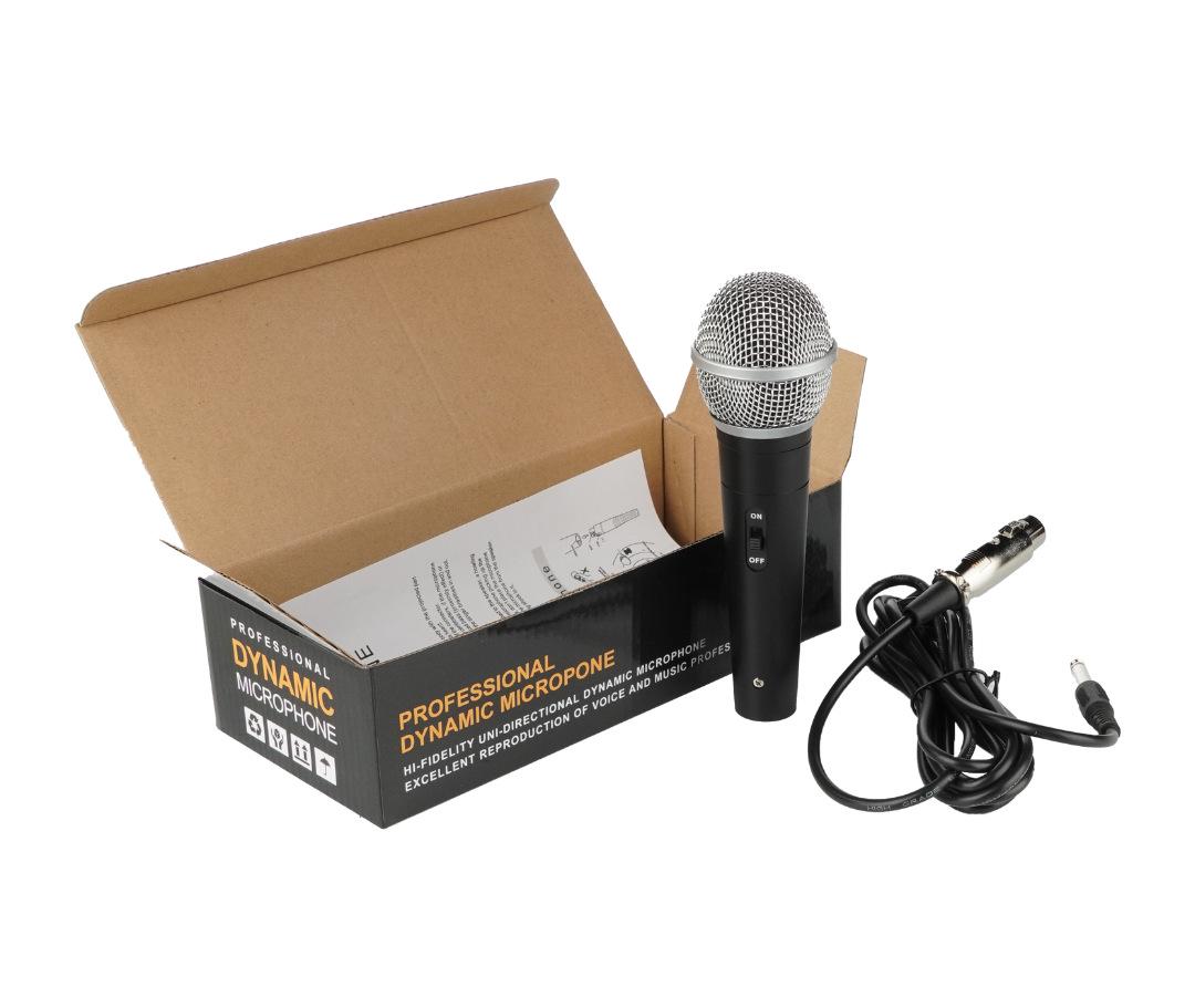 Anti-Howling Wired Microphone for Home KTV, Stage & Live Performances
Anti-Howling Wired Microphone for Home KTV, Stage & Live Performances