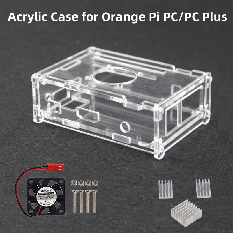 Акриловый корпус Orange Pi PC, прозрачный корпус, дополнительный охлаждающий вентилятор, радиатор, совместимый с Orange Pi PC
Акриловый корпус Orange Pi PC, прозрачный корпус, дополнительный охлаждающий вентилятор, радиатор, совместимый с Orange Pi PC