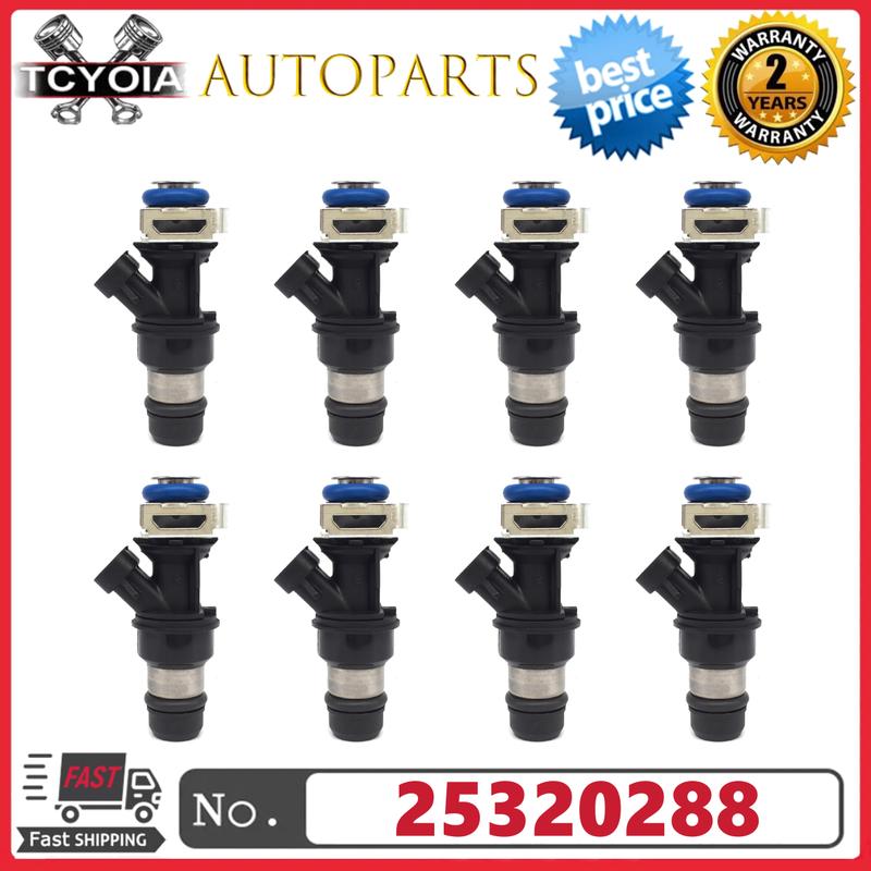 8pcs/lot 25320288 Fuel Injector For CHEVROLET GMC BUICK HUMMER AVALANCHE DENALI H2 5.3L 4.8L 6.0L
8pcs/lot 25320288 Fuel Injector For CHEVROLET GMC BUICK HUMMER AVALANCHE DENALI H2 5.3L 4.8L 6.0L