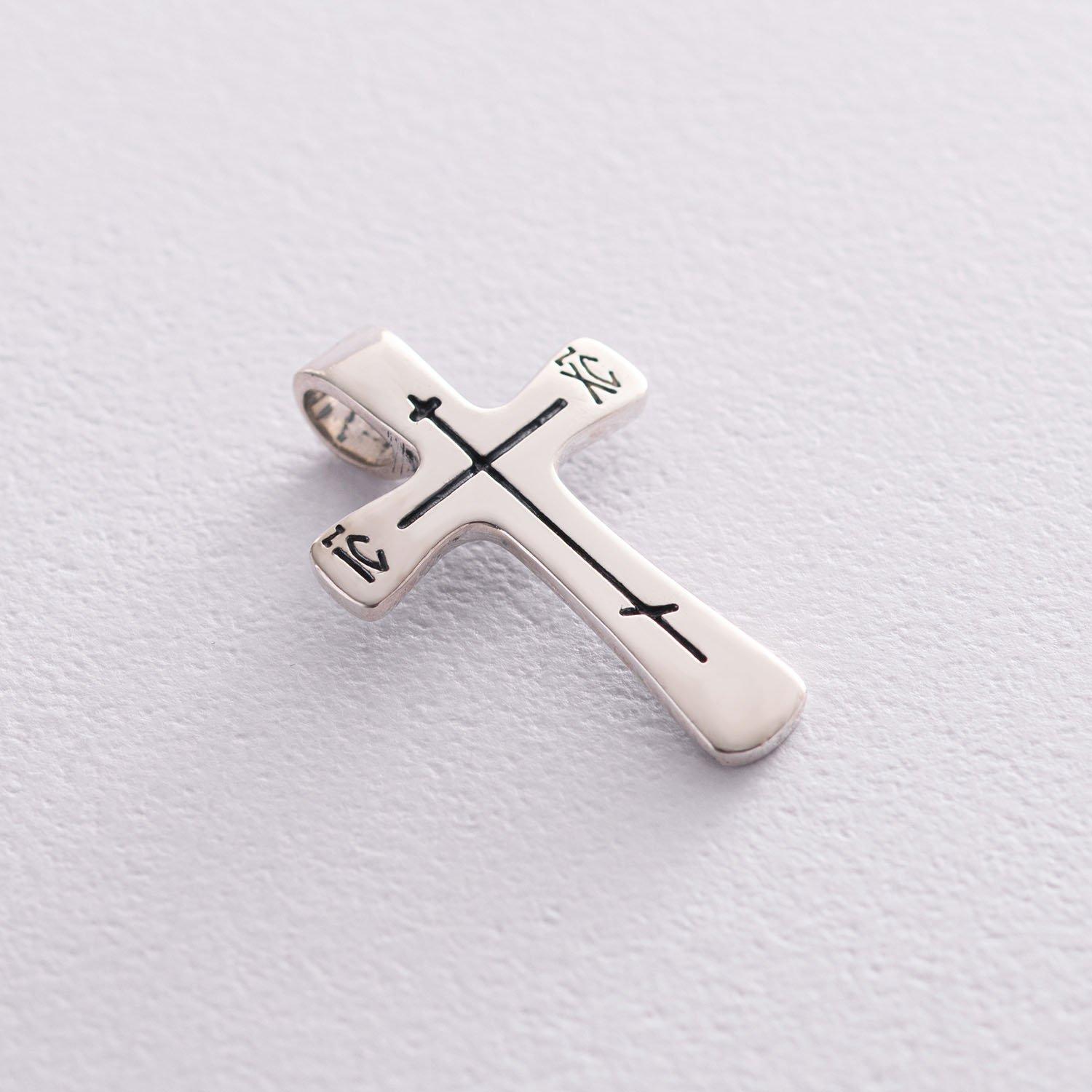 Православний срібний хрест Oniks срібний
Православний срібний хрест Oniks срібний