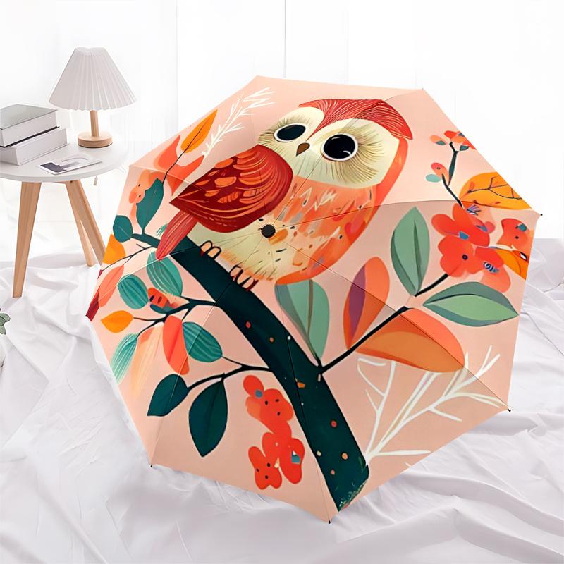 1pc Cuddly Owl Design Automatic Opening and Closing Cartoon Practical Umbrella - Small Umbrella Suitable for Various Occasions A034
1pc Cuddly Owl Design Automatic Opening and Closing Cartoon Practical Umbrella - Small Umbrella Suitable for Various Occasions A034