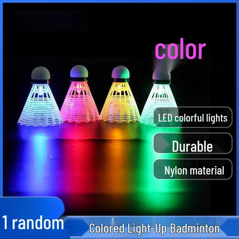 Luminous Windproof Glow-in-the-Dark Badminton Training Ball - Unbreakable & High Elasticity Nylon
Luminous Windproof Glow-in-the-Dark Badminton Training Ball - Unbreakable & High Elasticity Nylon