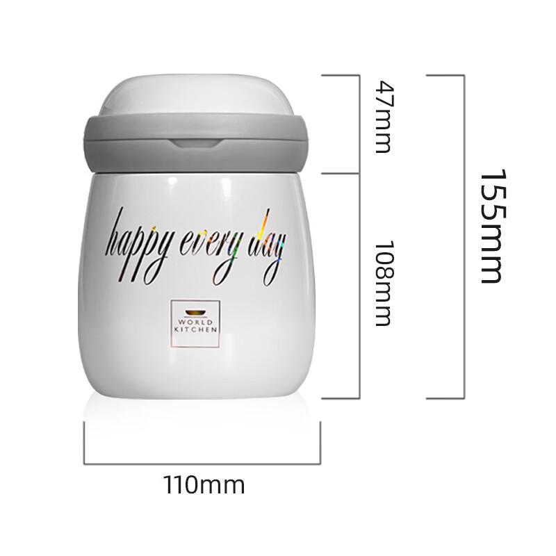 WORLD KITCHEN Lezi Series 700ML Thermal Food Jar
WORLD KITCHEN Lezi Series 700ML Thermal Food Jar