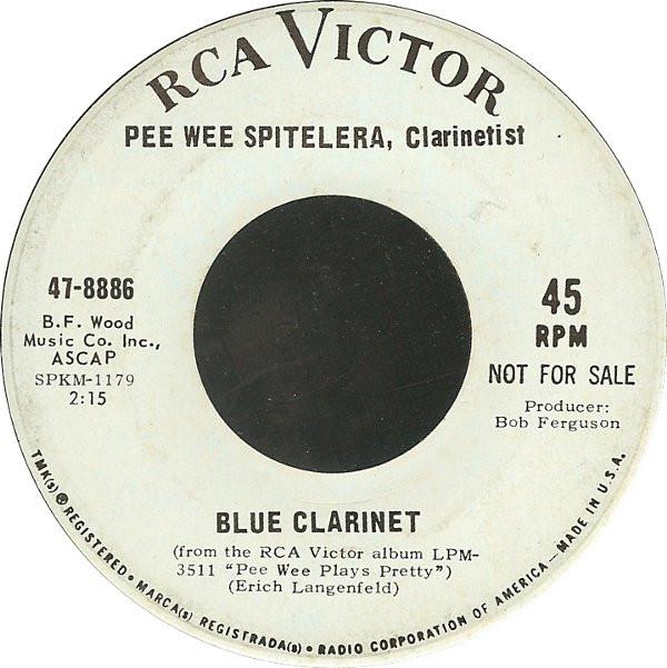 7inch Record PEE WEE SPITELERA - Song For Rosemary 478886 RCA Victor 1966 US Jazz Used
7inch Record PEE WEE SPITELERA - Song For Rosemary 478886 RCA Victor 1966 US Jazz Used