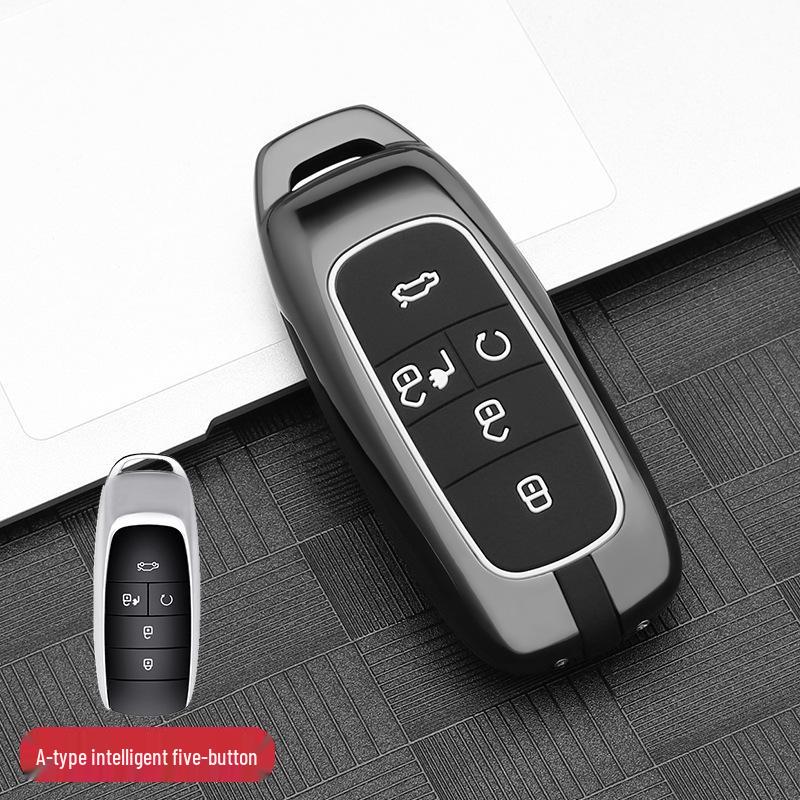 Защитный чехол для ключа из цинкового сплава для автомобилей на новой энергии GAC Aion S
Защитный чехол для ключа из цинкового сплава для автомобилей на новой энергии GAC Aion S