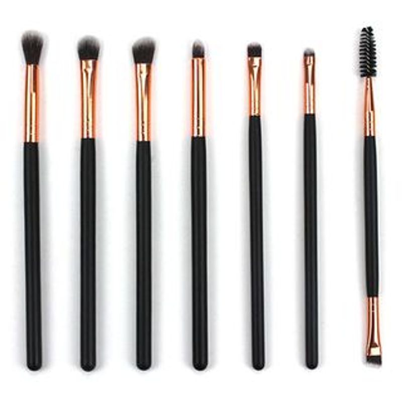 REGENBOOG - Set of 7: Makeup Brush 7pcs - PVC Bag Package - Fiber Brush & Gold
REGENBOOG - Set of 7: Makeup Brush 7pcs - PVC Bag Package - Fiber Brush & Gold