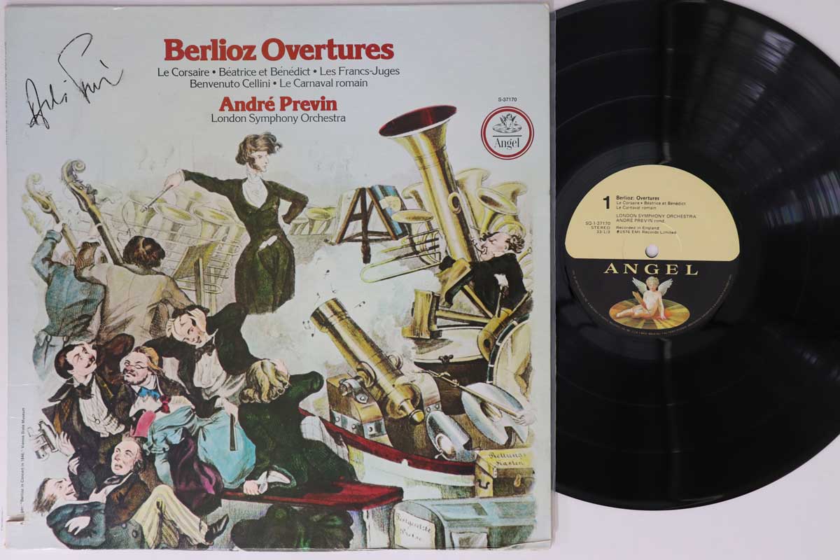 LP Record ANDRE PREVIN LONDON SYMPHONY ORCHE Berlioz Overtures SQ37170 ANGEL 1976 US Classical Used
LP Record ANDRE PREVIN LONDON SYMPHONY ORCHE Berlioz Overtures SQ37170 ANGEL 1976 US Classical Used