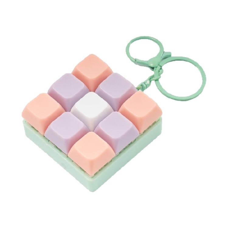 Pocket Sized Keyboard Keychain Twitch Device with Hearable Clicks Anxiety Relief Stress Relief Clicky Gift For Keyrings
Pocket Sized Keyboard Keychain Twitch Device with Hearable Clicks Anxiety Relief Stress Relief Clicky Gift For Keyrings