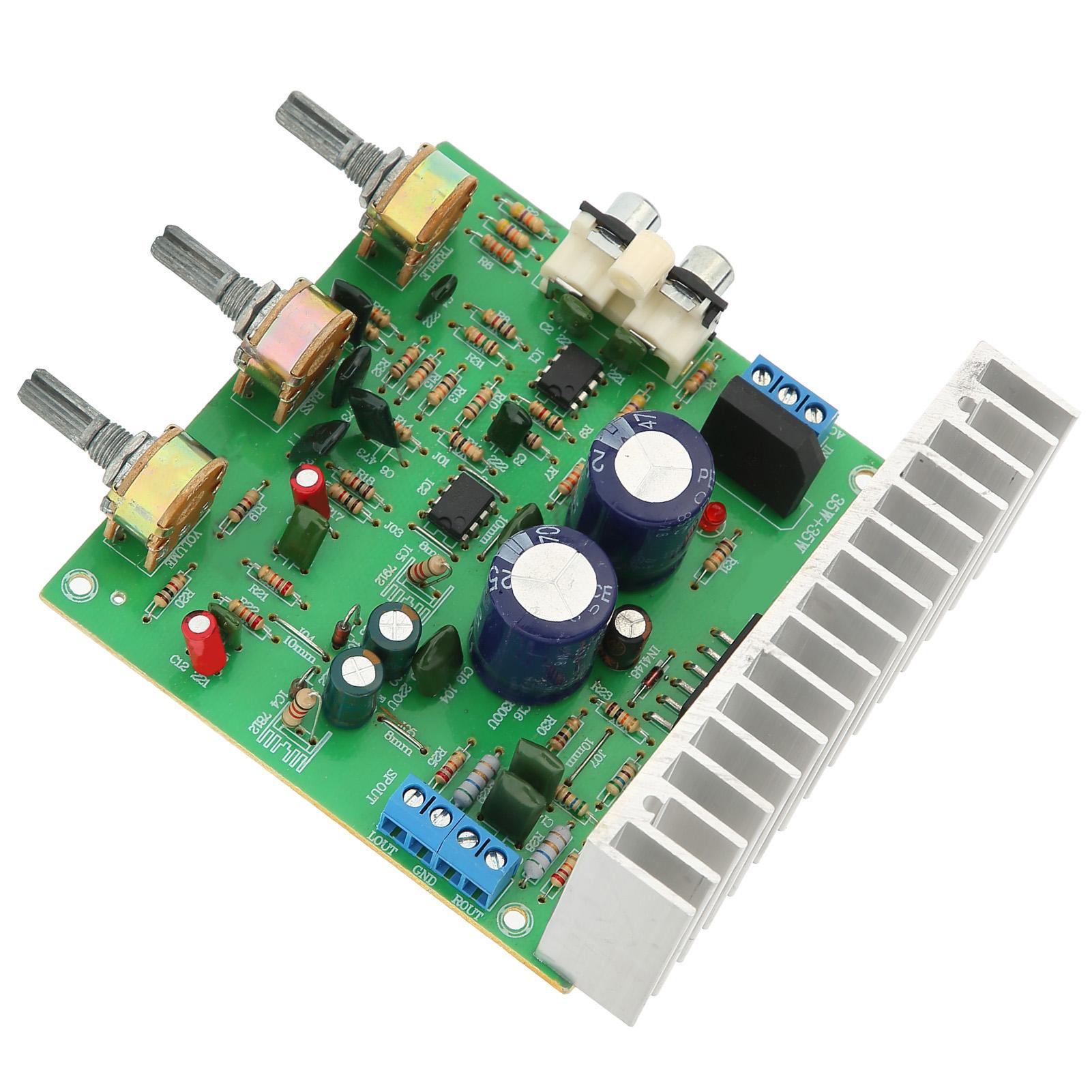 Amplifier Board HiFi Audio Power Amplify Module Stereo DualChannel 60W+60W DX965
Amplifier Board HiFi Audio Power Amplify Module Stereo DualChannel 60W+60W DX965