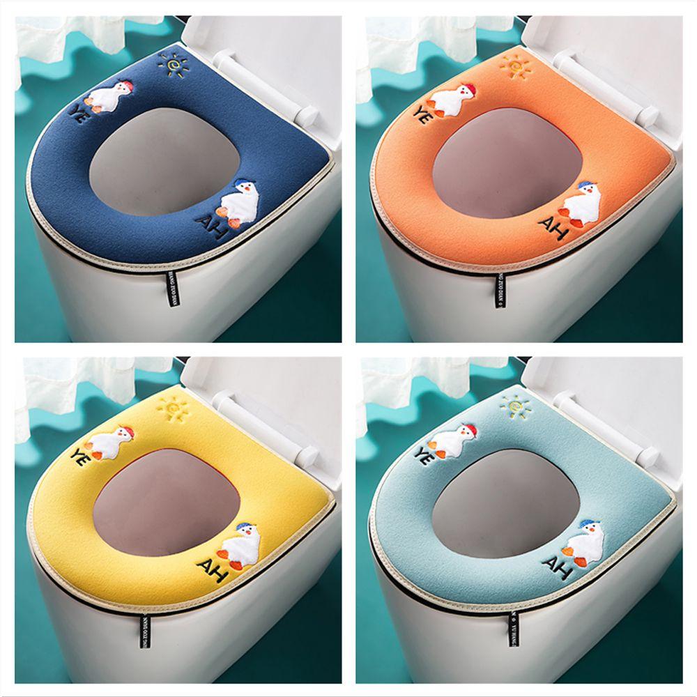 Zipper Waterproof Keep Warm Elasticity Washable Happy Duck Pad Bidet Mat Toilet Seat Cover
Zipper Waterproof Keep Warm Elasticity Washable Happy Duck Pad Bidet Mat Toilet Seat Cover