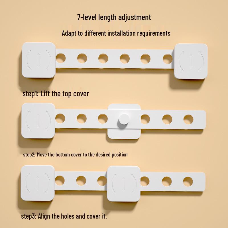 Baby Safety Drawer & Cabinet Locks - Anti-Pinch Child Protection for Doors, Windows, and Fridges
Baby Safety Drawer & Cabinet Locks - Anti-Pinch Child Protection for Doors, Windows, and Fridges