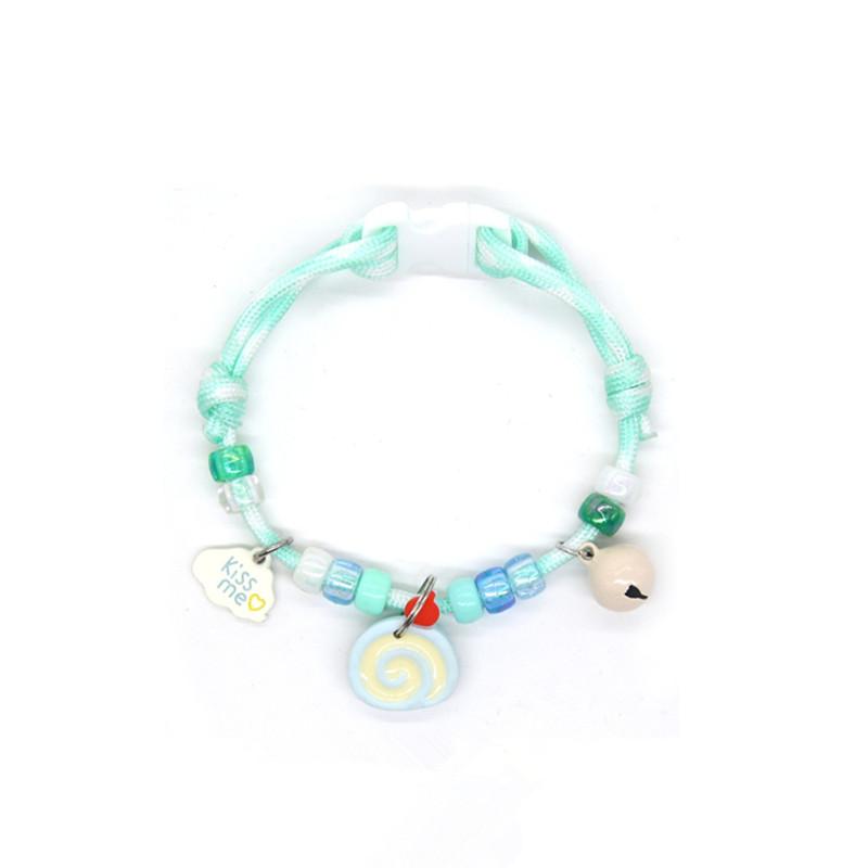 Cute Colorful Pet Necklace Braided Adjustable Cat Neck Chain With Bells Pet Jewelry Pet Costume Accessories D
Cute Colorful Pet Necklace Braided Adjustable Cat Neck Chain With Bells Pet Jewelry Pet Costume Accessories D