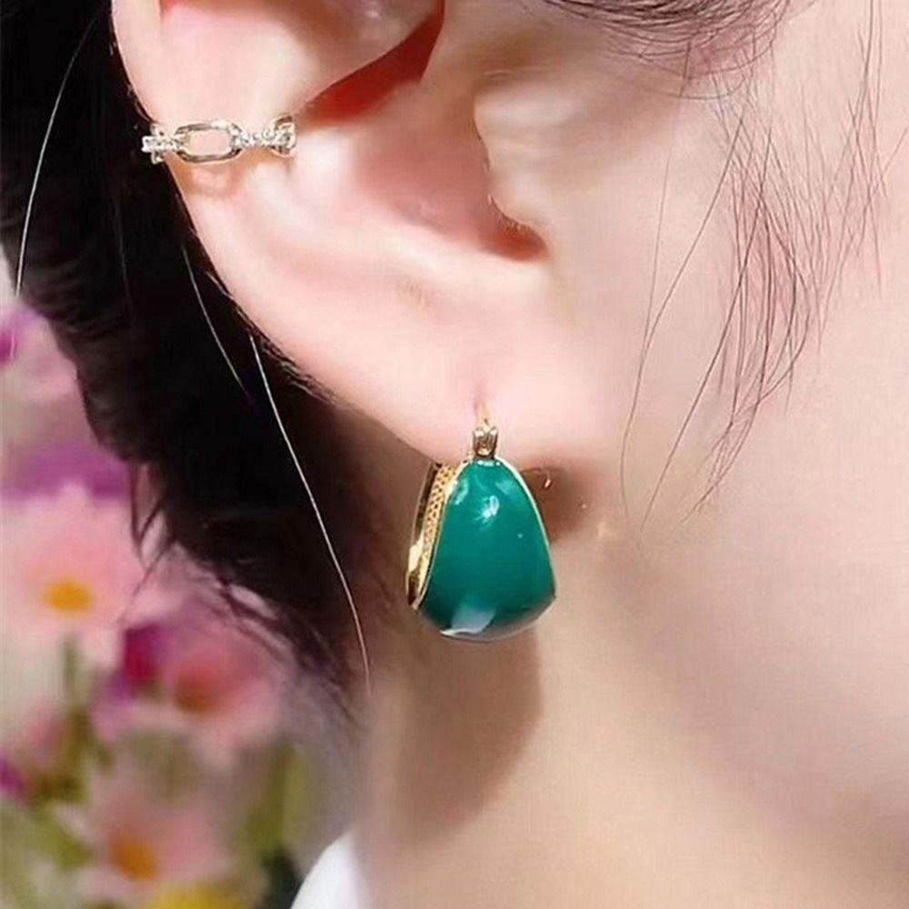 Ear Buckle Party Gift Korean Style Earrings Hoop Earrings Fashion Jewelry Drop Glaze Earrings
Ear Buckle Party Gift Korean Style Earrings Hoop Earrings Fashion Jewelry Drop Glaze Earrings