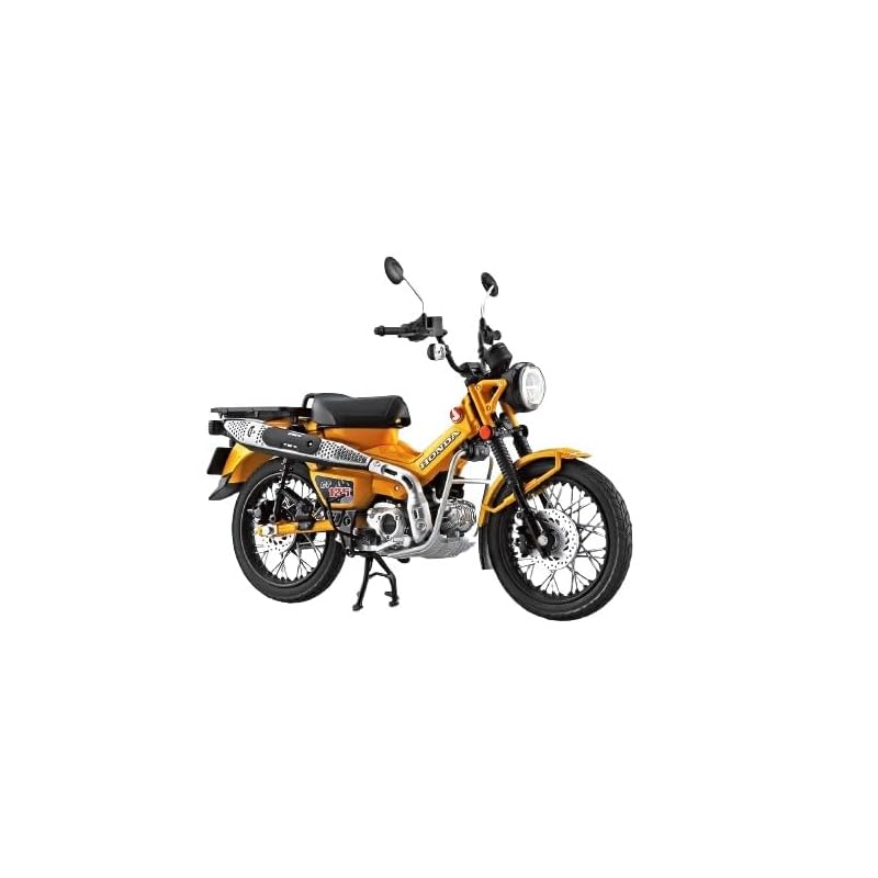 Скайнет 1/12 законченный мотоцикл Honda CT125 охотник куб куркума желтый 
Скайнет 1/12 законченный мотоцикл Honda CT125 охотник куб куркума желтый