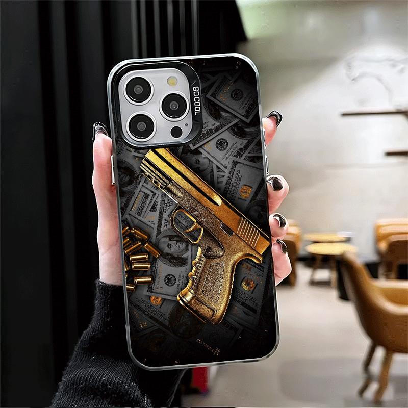 Золотые пули пистолета AK47 Чехол для телефона с защитой от удара для iPhone 17 Air 16 16E 15 Pro Max 14 Plus 13 Mini 12 Задняя крышка Защита от падения iPhone 15 Pro Max
Золотые пули пистолета AK47 Чехол для телефона с защитой от удара для iPhone 17 Air 16 16E 15 Pro Max 14 Plus 13 Mini 12 Задняя крышка Защита от падения iPhone 15 Pro Max