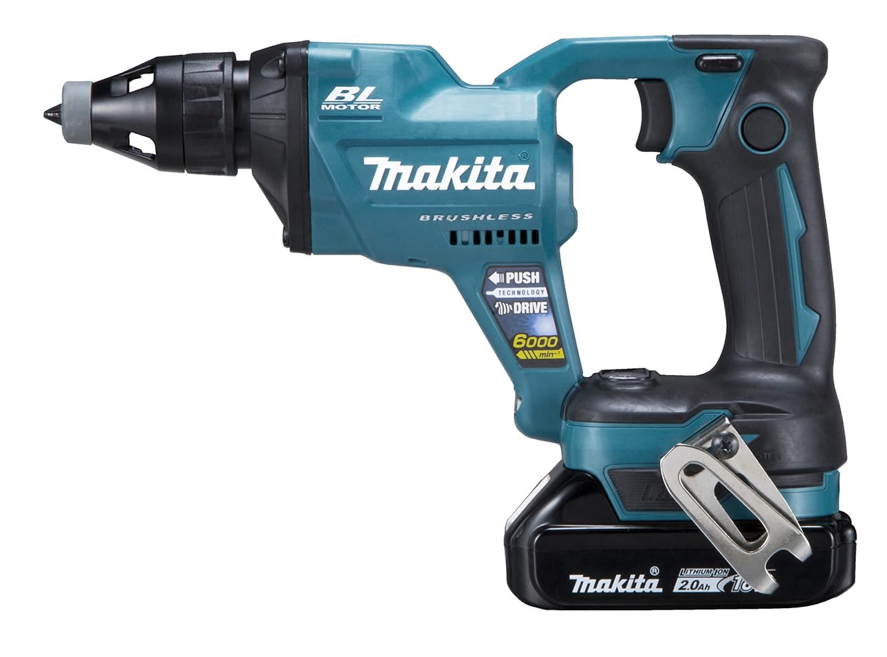 Акумуляторна викрутка Makita 18V2Ah, 2 футляри, батареї FS600DRAX, зарядний пристрій,
Акумуляторна викрутка Makita 18V2Ah, 2 футляри, батареї FS600DRAX, зарядний пристрій,