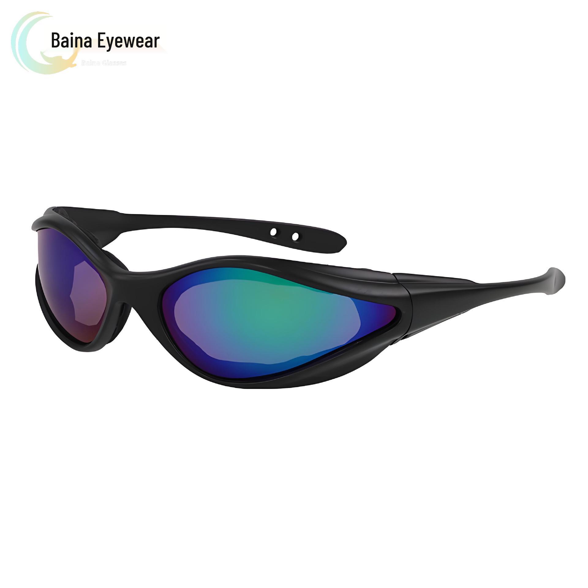 Футуристические спортивные и велосипедные защитные очки из пеноматериала Y2K для баскетбола. Silver Gray Frame with Blue Lens
Футуристические спортивные и велосипедные защитные очки из пеноматериала Y2K для баскетбола. Silver Gray Frame with Blue Lens