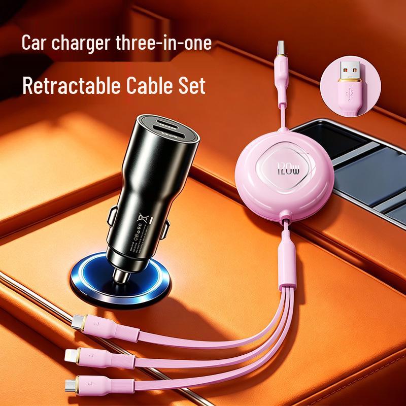 Dual-Port Fast Car Charger for Apple & Huawei Devices
Dual-Port Fast Car Charger for Apple & Huawei Devices