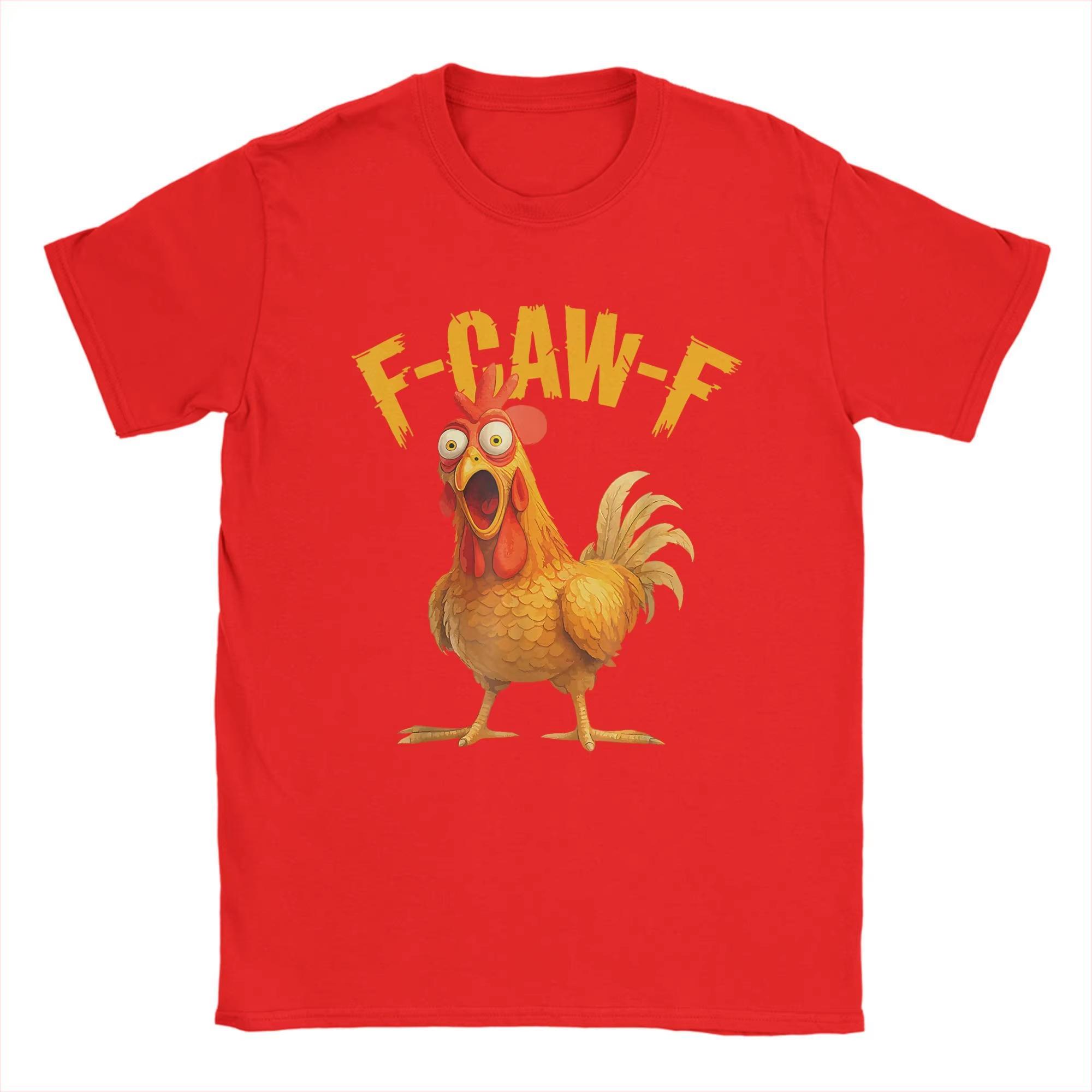 Funny F Caw F Chicken Printed T Shirt Graphic T Shirt High Quality Unisexs and WOMENs Short Sleeve T Shirt Unisexs Sportwear Top S
Funny F Caw F Chicken Printed T Shirt Graphic T Shirt High Quality Unisexs and WOMENs Short Sleeve T Shirt Unisexs Sportwear Top S