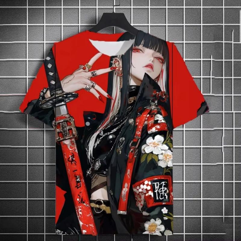 3D Printed Cool Sword Girl T-Shirt For Men Cartoon Pattern Tees Summer Casual Round Neck Short Sleeve Tops Street Tee Shirts XS
3D Printed Cool Sword Girl T-Shirt For Men Cartoon Pattern Tees Summer Casual Round Neck Short Sleeve Tops Street Tee Shirts XS
