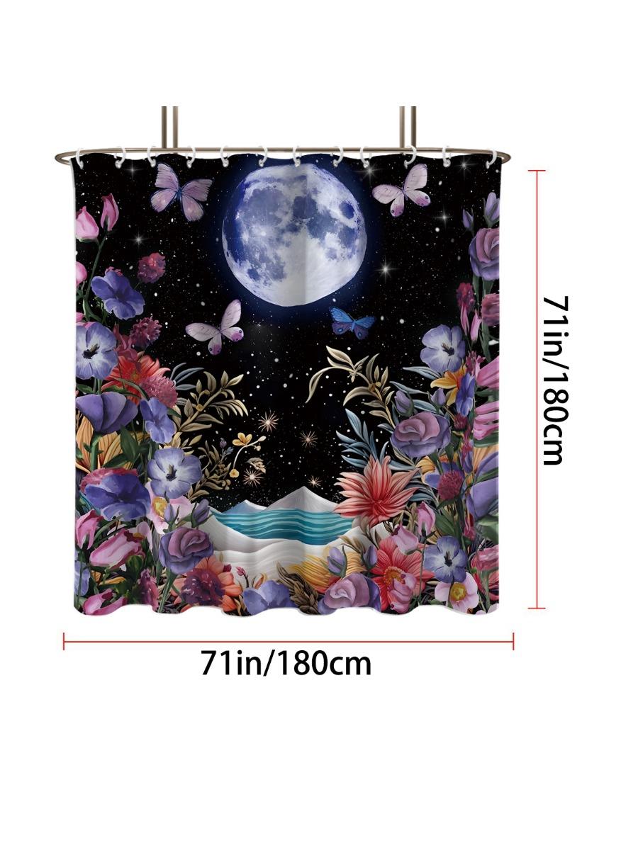 1P Colorful Garden Printed Waterproof Shower Curtain Bathe Partition Curtain Privacy Protection Multiple Sizes Machine Washable 90x180cm
1P Colorful Garden Printed Waterproof Shower Curtain Bathe Partition Curtain Privacy Protection Multiple Sizes Machine Washable 90x180cm