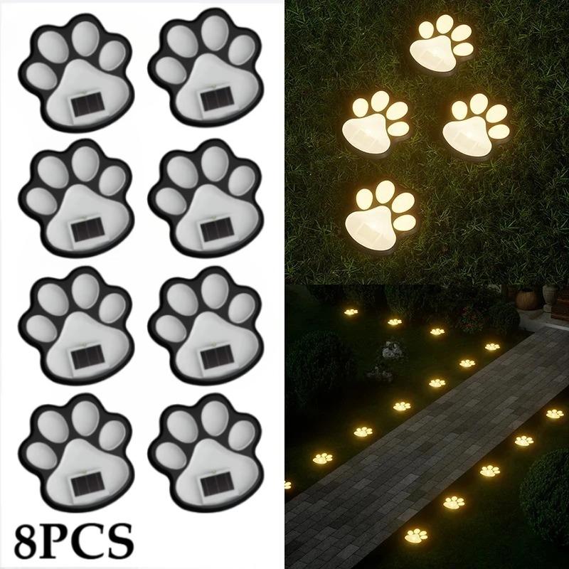 4-8Pcs Solar Dog Paw Outdoor Path Lights Waterproof Outdoor Garden & Yard Lighting Decor for Winter Garden Parties & Pet Lovers warm white-8PCS
4-8Pcs Solar Dog Paw Outdoor Path Lights Waterproof Outdoor Garden & Yard Lighting Decor for Winter Garden Parties & Pet Lovers warm white-8PCS