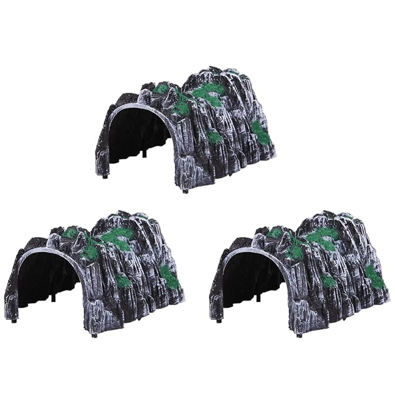 iplusmile 3pcs Train Railway Train Cave Tunnel Plastic Rockery Tunnel DIY Sand Table Tunnel Model Railway Accessories
iplusmile 3pcs Train Railway Train Cave Tunnel Plastic Rockery Tunnel DIY Sand Table Tunnel Model Railway Accessories