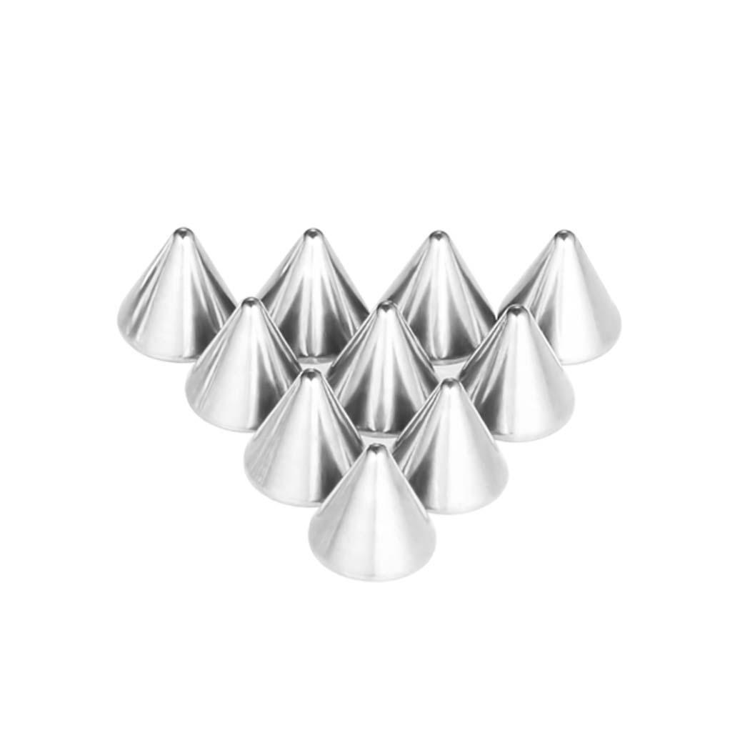 10Pcs Stainless steel jewelry accessories - DIY body piercing belly button stud replacement round ball accessory 4
10Pcs Stainless steel jewelry accessories - DIY body piercing belly button stud replacement round ball accessory 4