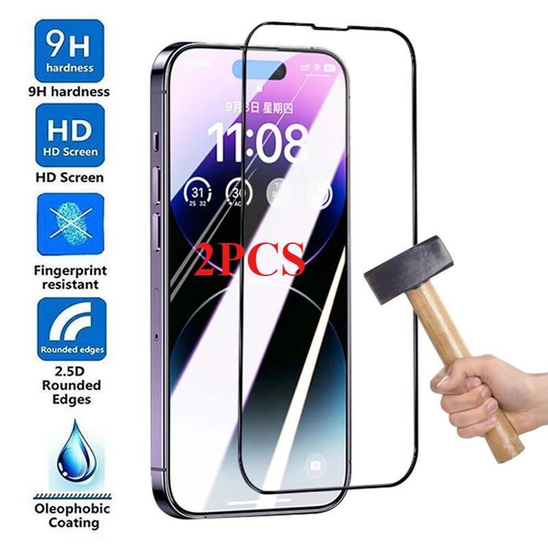 2PCS9H Anti-Burst Tempered Glass For Apple17 14 Plus 13 Mini 12 11 Pro Screen Protector IPhone X XR XS Max Protection Film iPhone 17 pro max
2PCS9H Anti-Burst Tempered Glass For Apple17 14 Plus 13 Mini 12 11 Pro Screen Protector IPhone X XR XS Max Protection Film iPhone 17 pro max