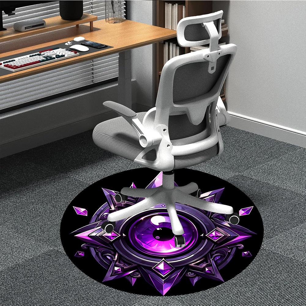 1pc Eye Crystal Ornament Chair Carpet for Office, Non-slip, Soft and Durable Office Rug, Perfect for Office yy260131081 80cm by 80cm
1pc Eye Crystal Ornament Chair Carpet for Office, Non-slip, Soft and Durable Office Rug, Perfect for Office yy260131081 80cm by 80cm